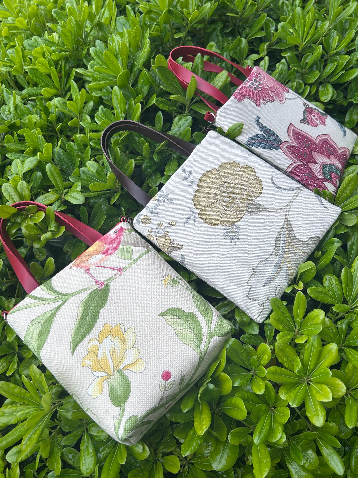 Bolso de Mano Mini EL JARDÍN SECRETO Rojo