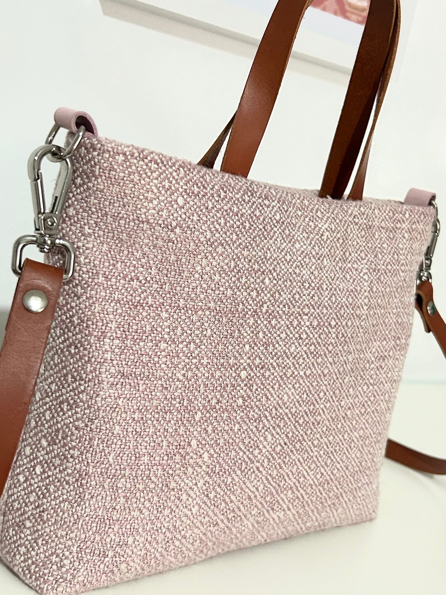 Bolso Trapeze Bag Diamond Pink