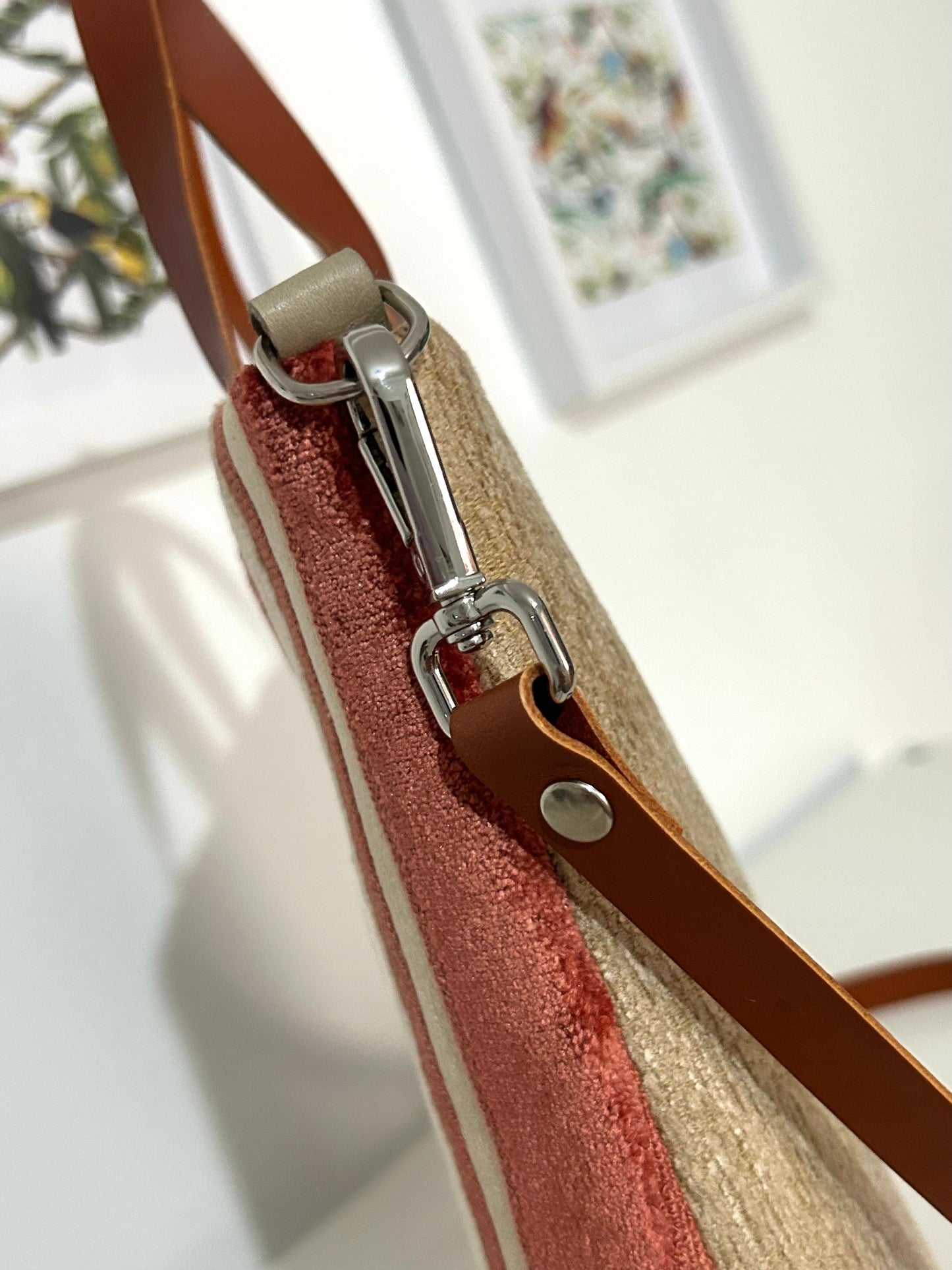 Bolso Trapeze Bag Pombaire Beige