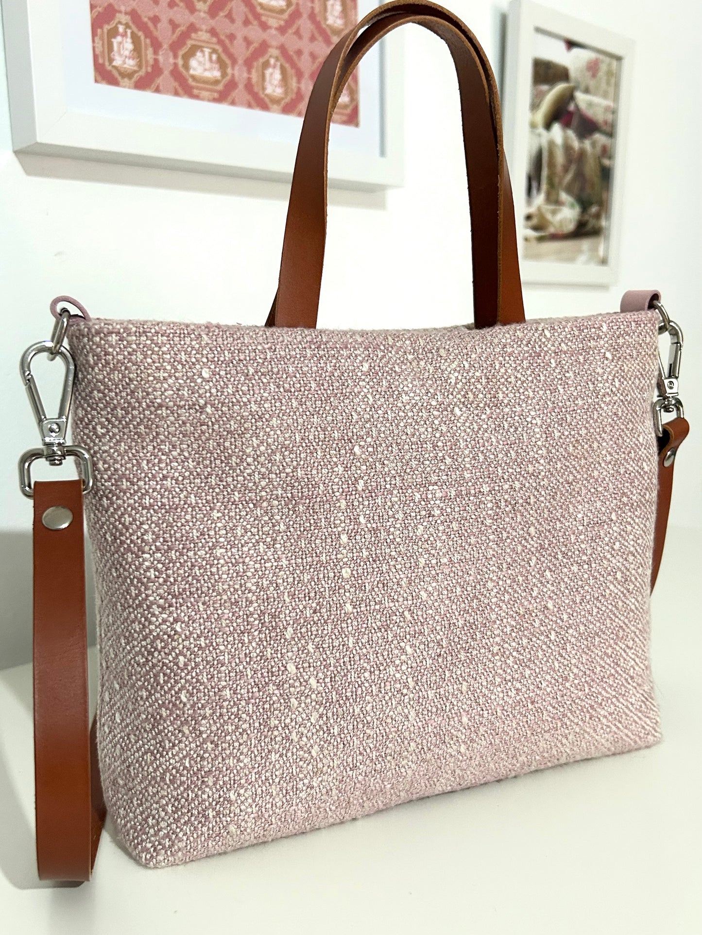 Bolso Trapeze Bag Diamond Pink