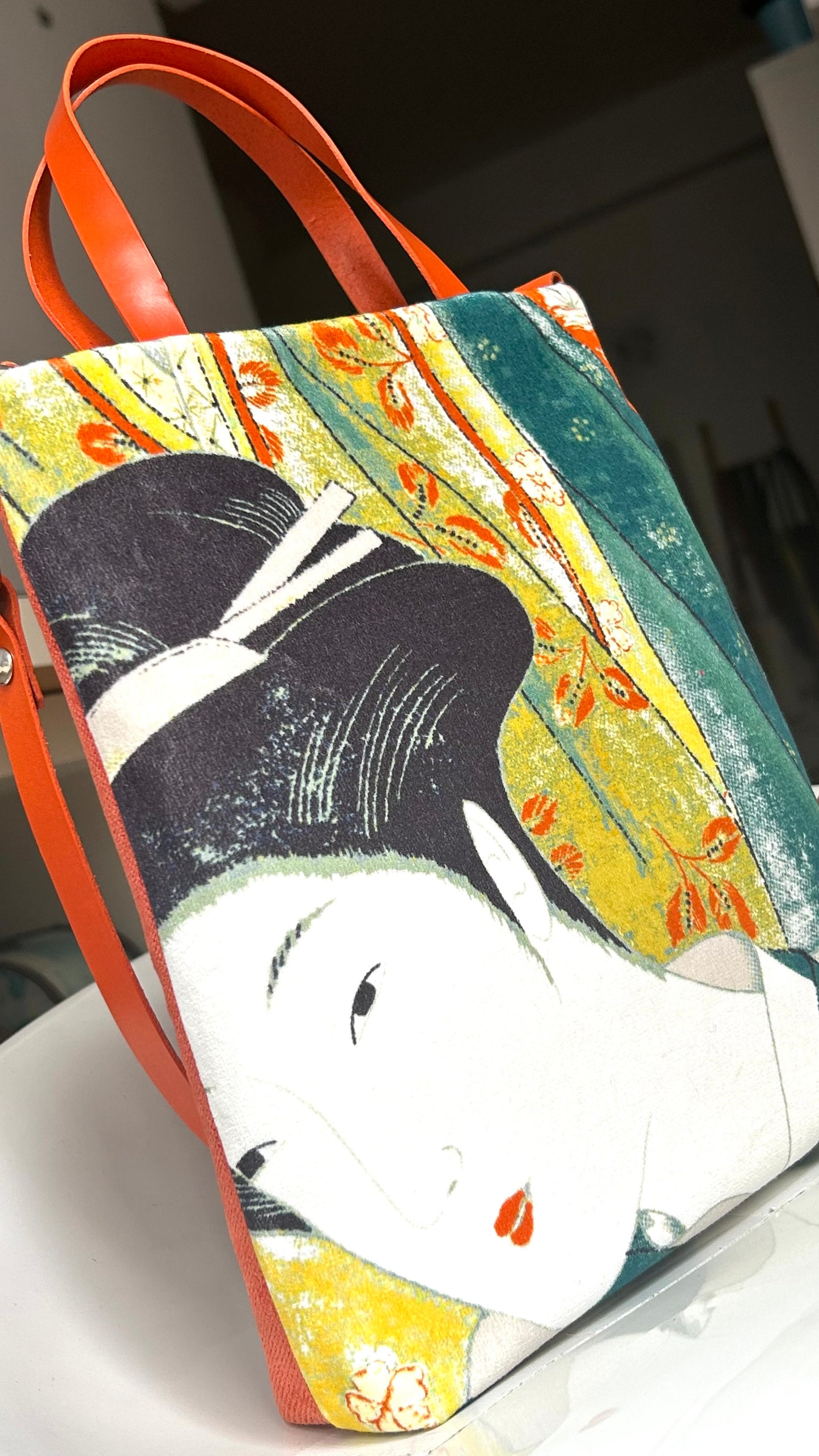 Bolso Trapeze Bag Oriental Naranja