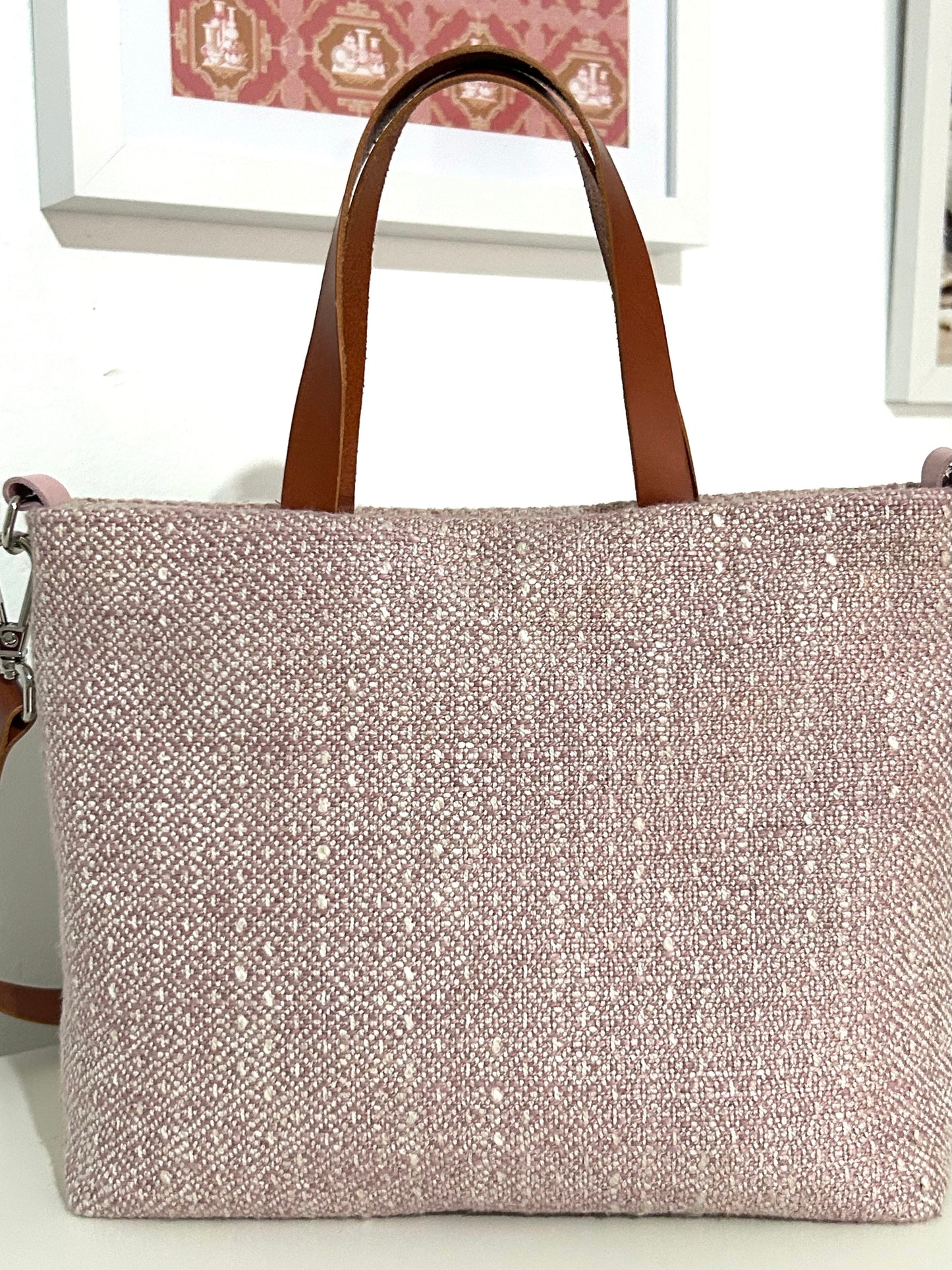Bolso Trapeze Bag Diamond Pink