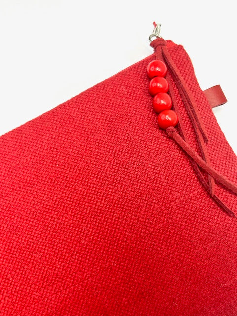 Bolso de Mano Mediano SPIRALA Rojo