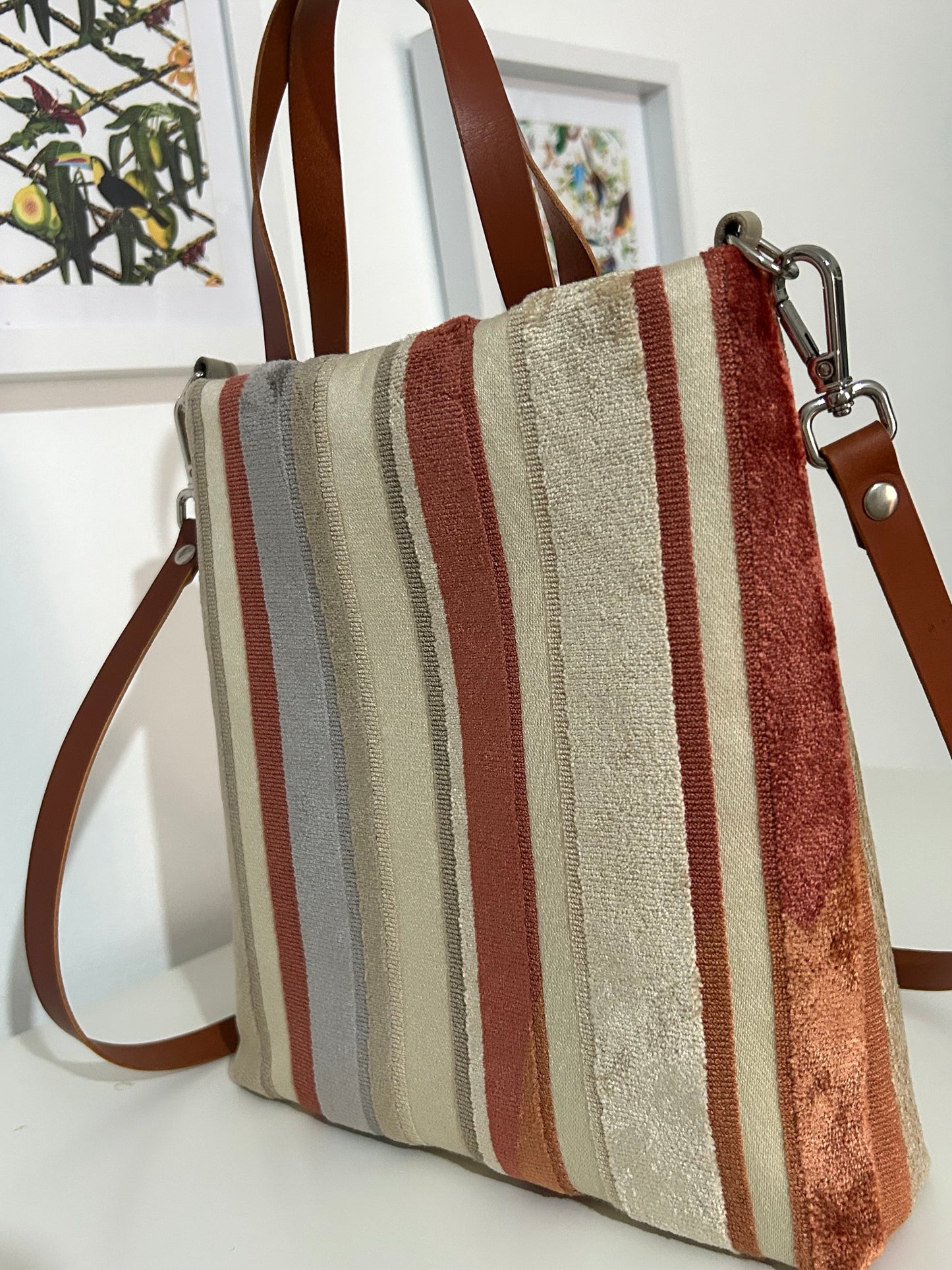 Bolso Trapeze Bag Pombaire Beige