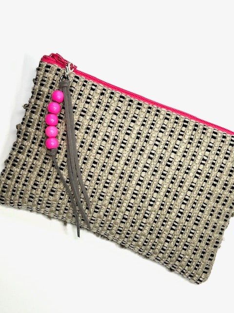 Cartera / Neceser Pequeño DAHA Topo / Marrón