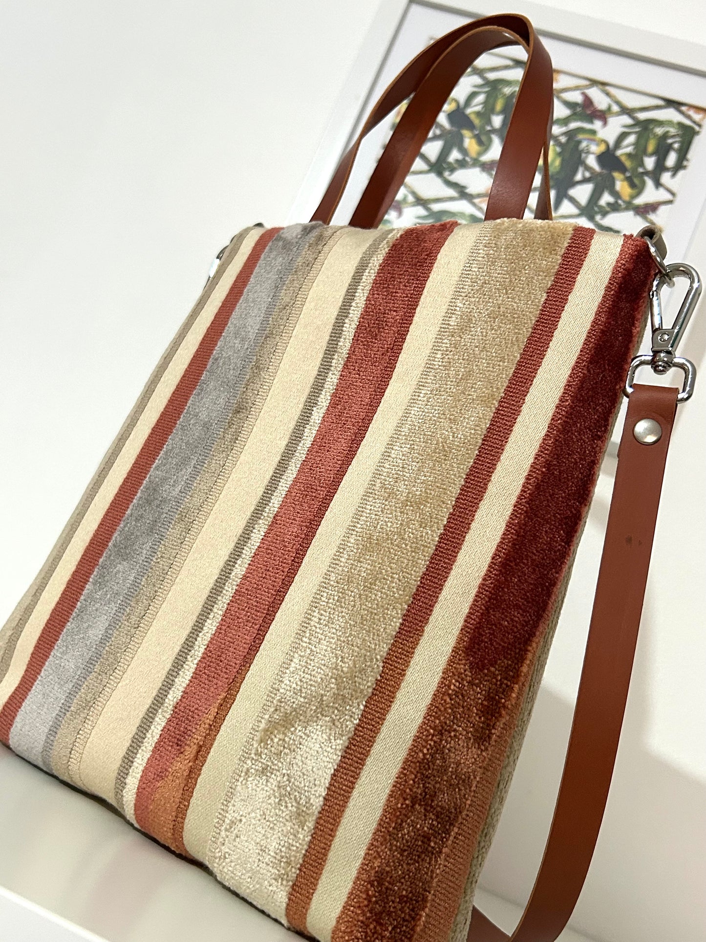 Bolso Trapeze Bag Pombaire Beige