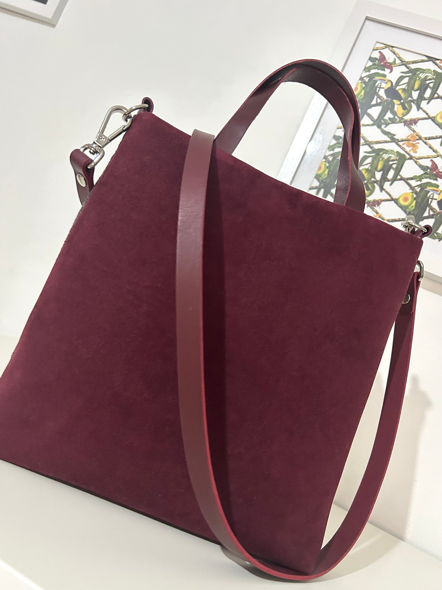 Bolso Trapeze Bag Pombaire Granate