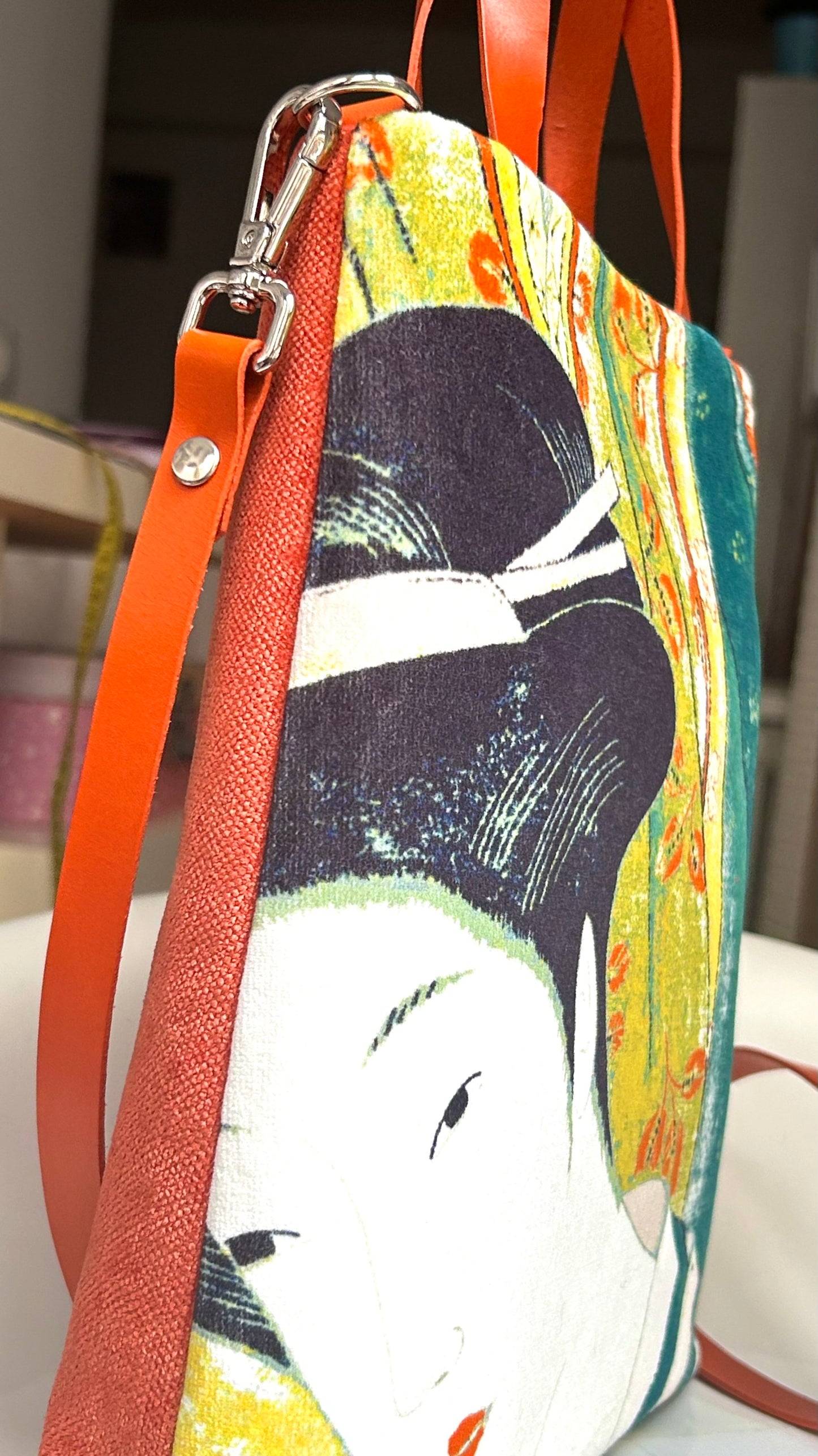 Bolso Trapeze Bag Oriental Naranja