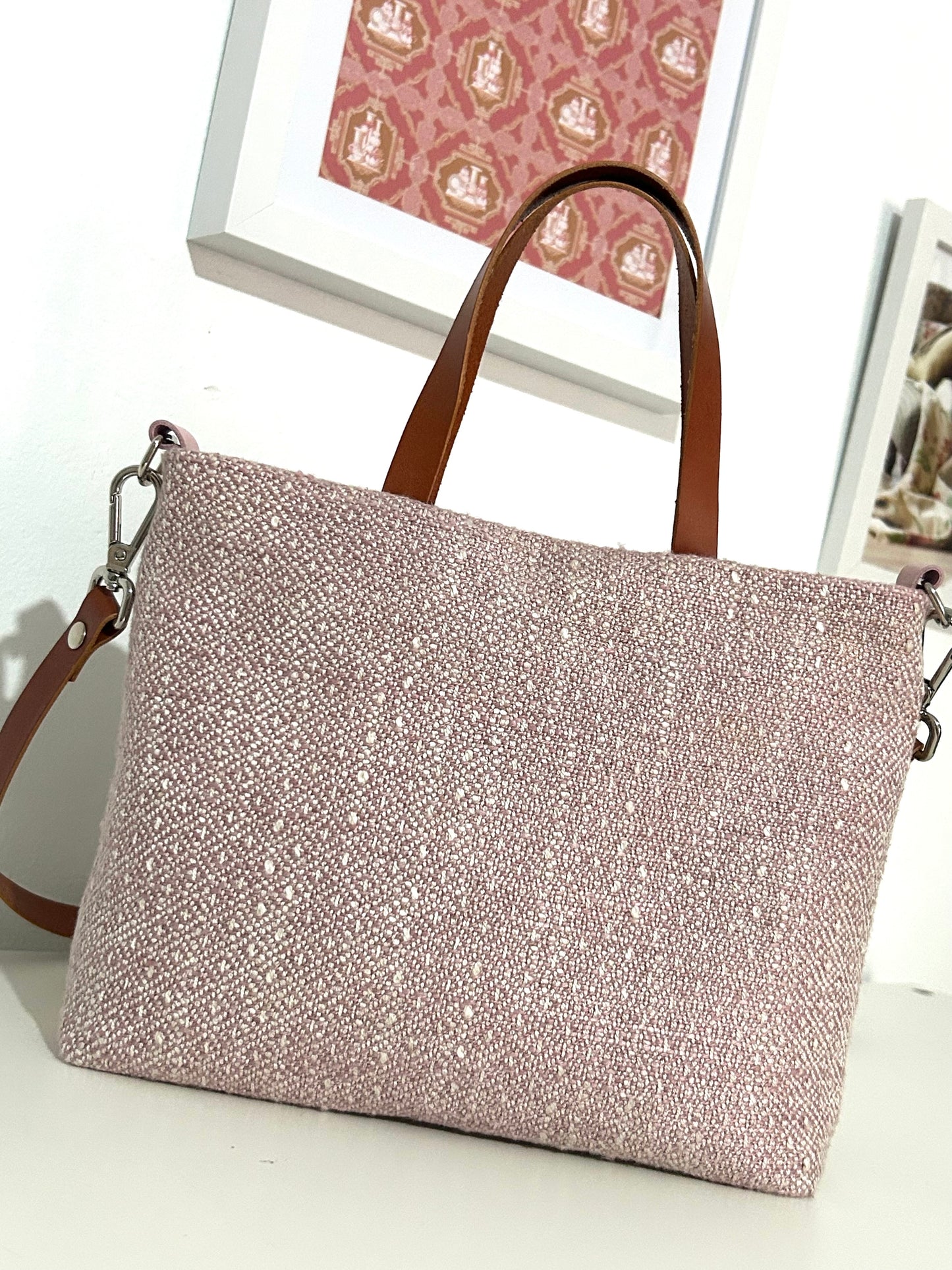 Bolso Trapeze Bag Diamond Pink