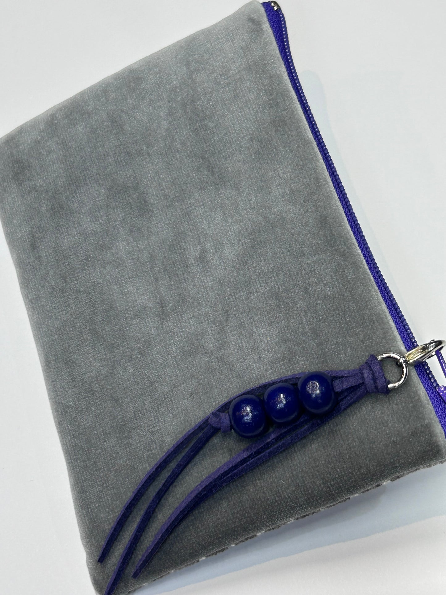 Monedero / Neceser Mini SANTA ANA Gris / Morado