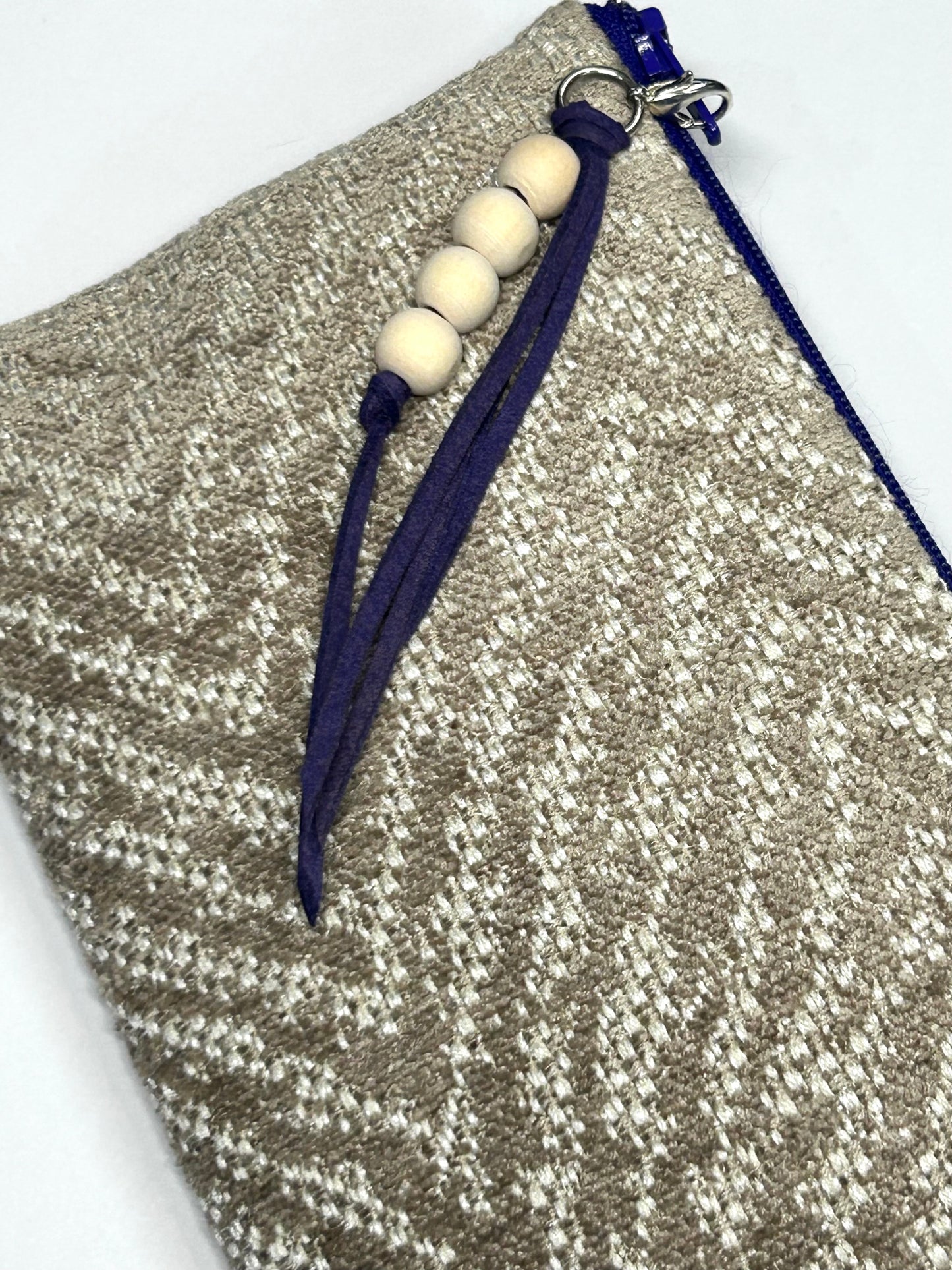 Cartera / Neceser Mediano RAMAL Beige / Morado