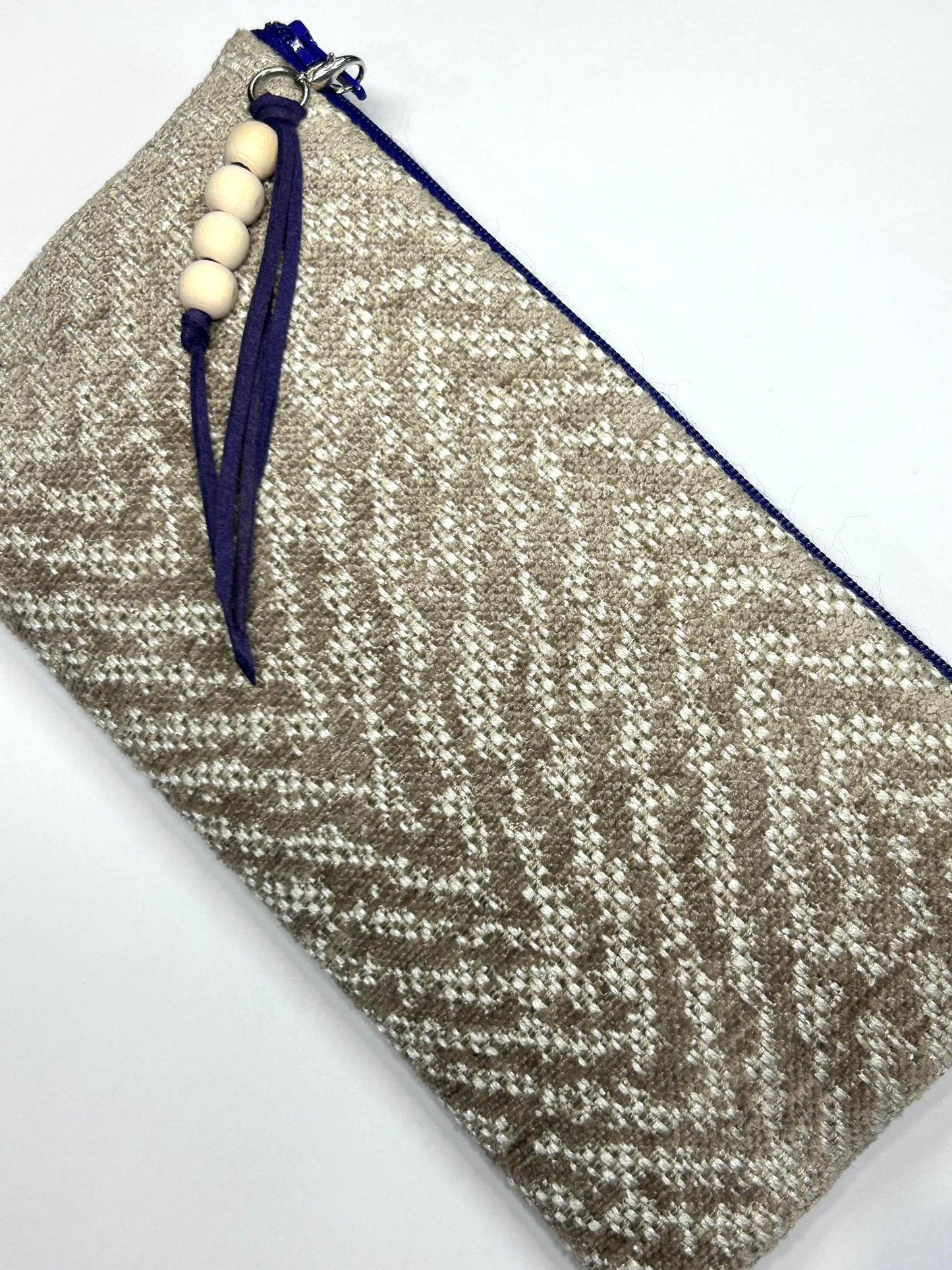 Cartera / Neceser Mediano RAMAL Beige / Morado