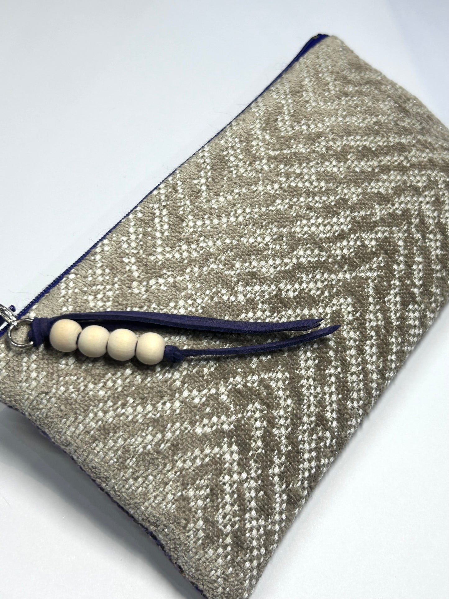 Cartera / Neceser Mediano RAMAL Beige / Morado