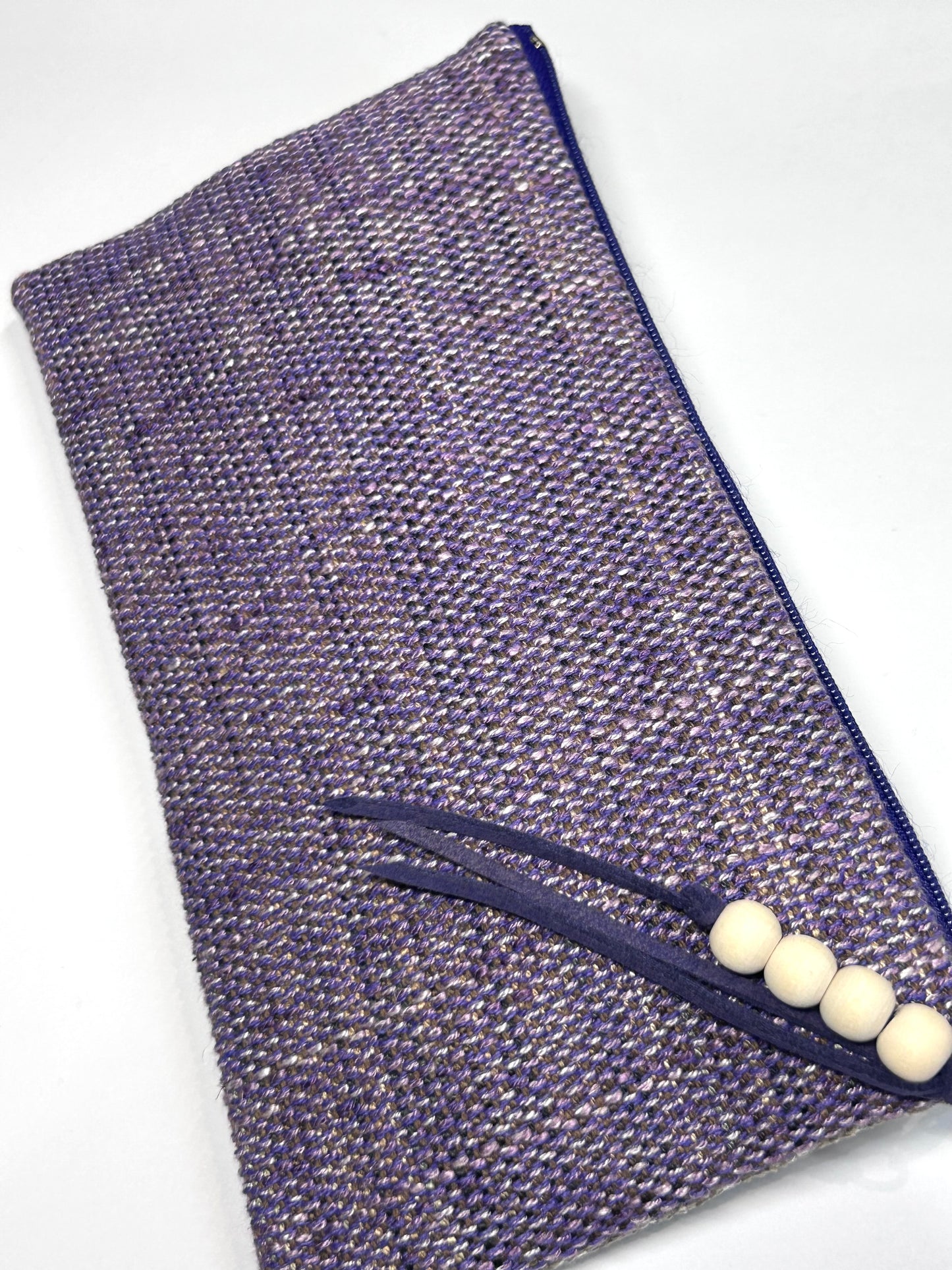 Cartera / Neceser Mediano RAMAL Beige / Morado