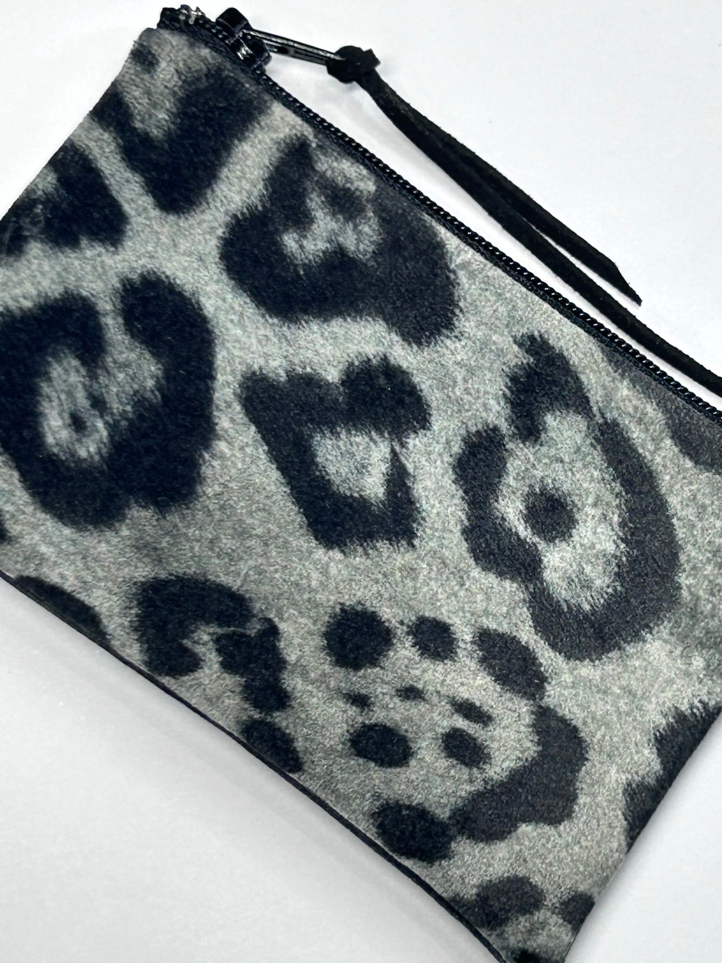 Monedero / Tarjetero ANIMAL PRINT Pantera / Negro