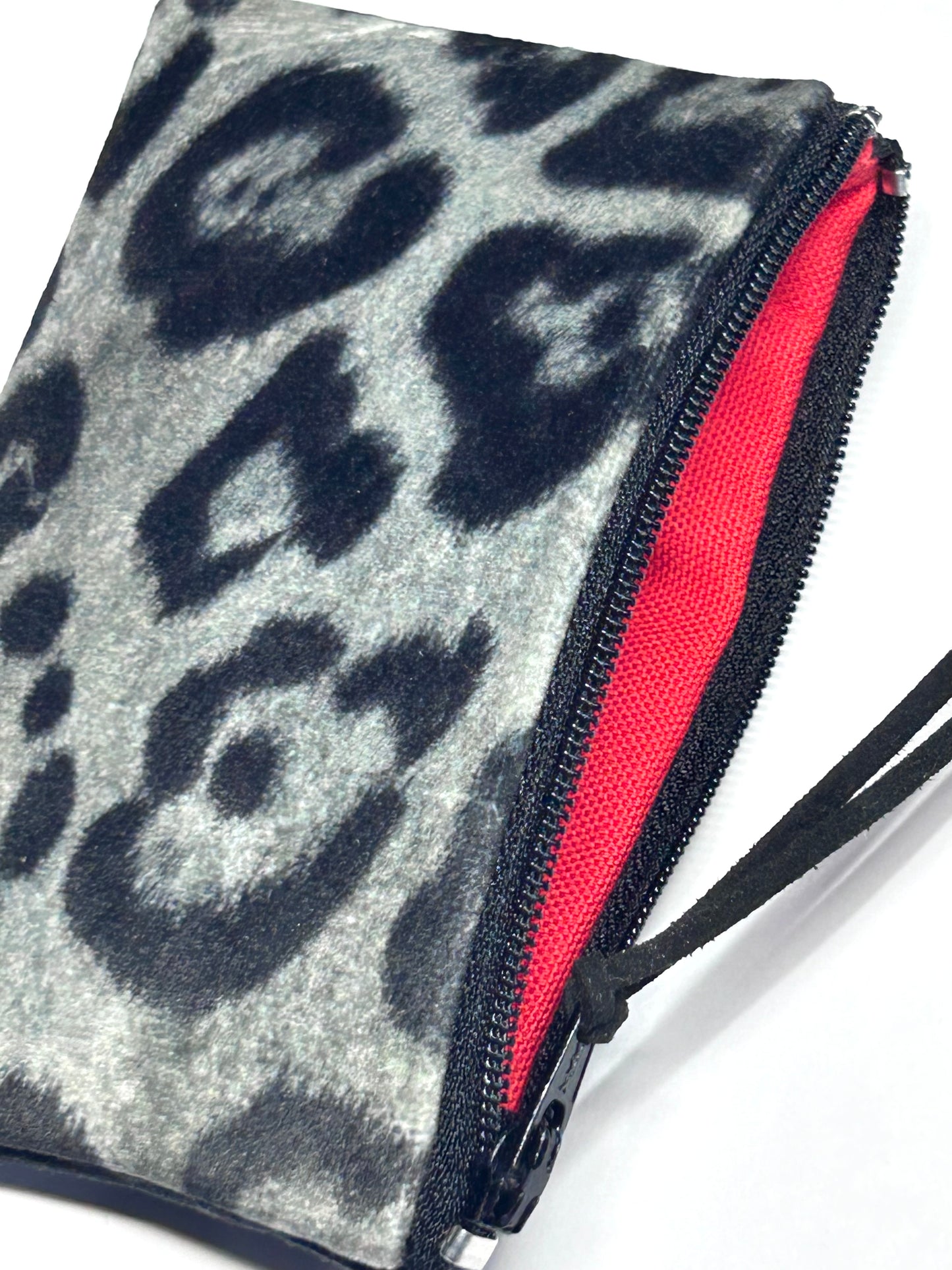 Monedero / Tarjetero ANIMAL PRINT Pantera / Negro