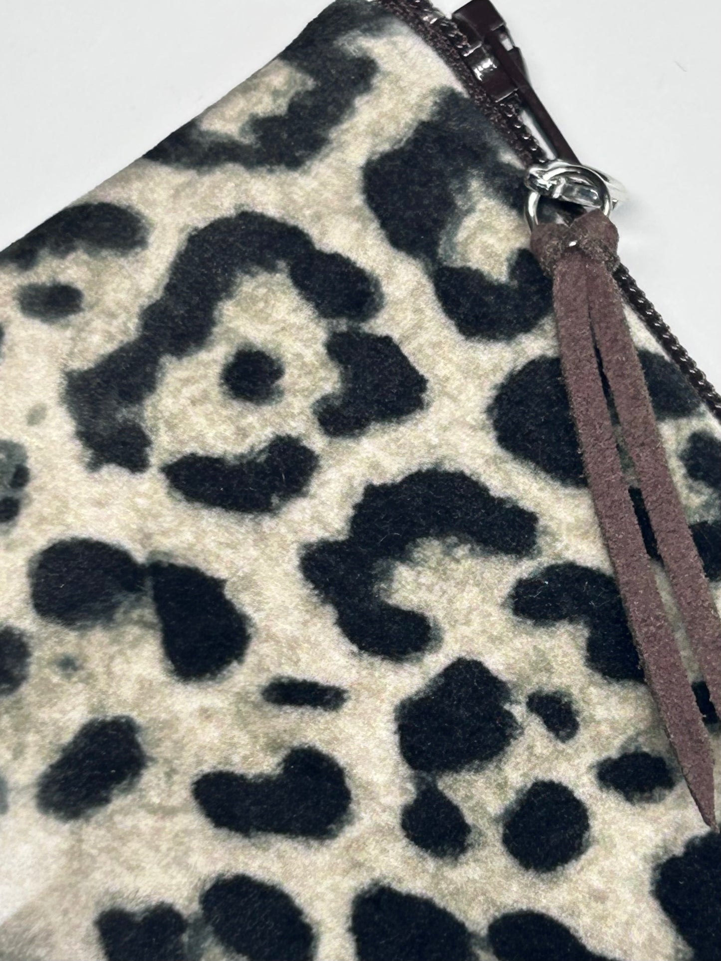 Monedero / Tarjetero ANIMAL PRINT Pantera Marrón