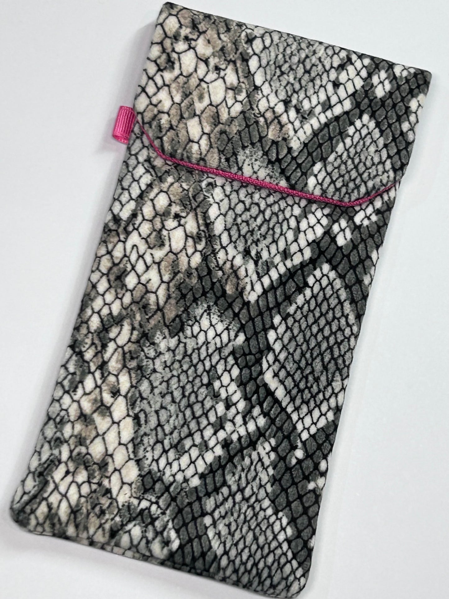 Funda de Gafas ANIMAL PRINT Serpiente Gris