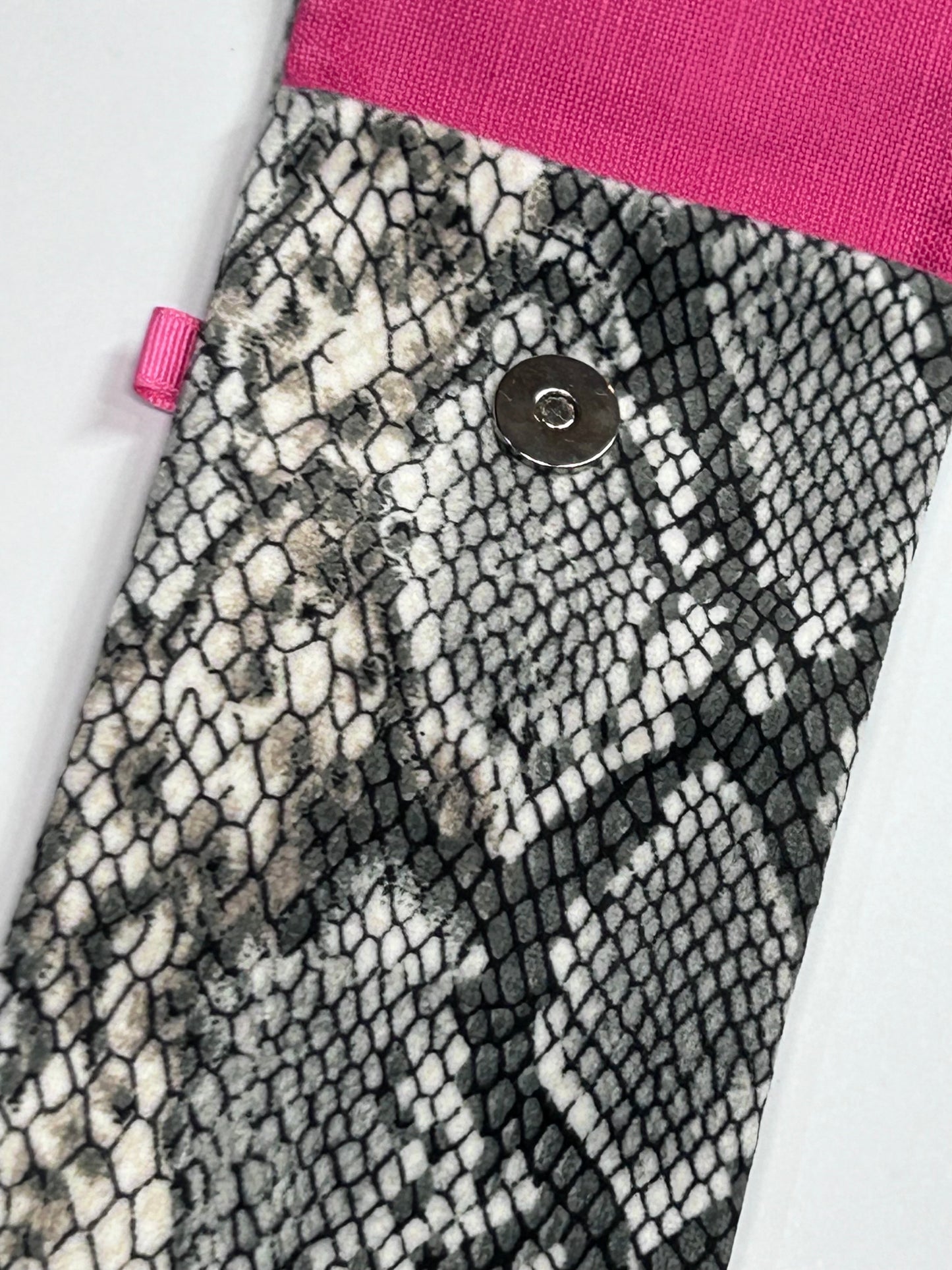 Funda de Gafas ANIMAL PRINT Serpiente Gris